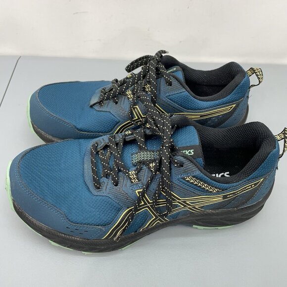 Asics Men's Athletic Shoes - Blue and Yellow - Picture 7 of 14